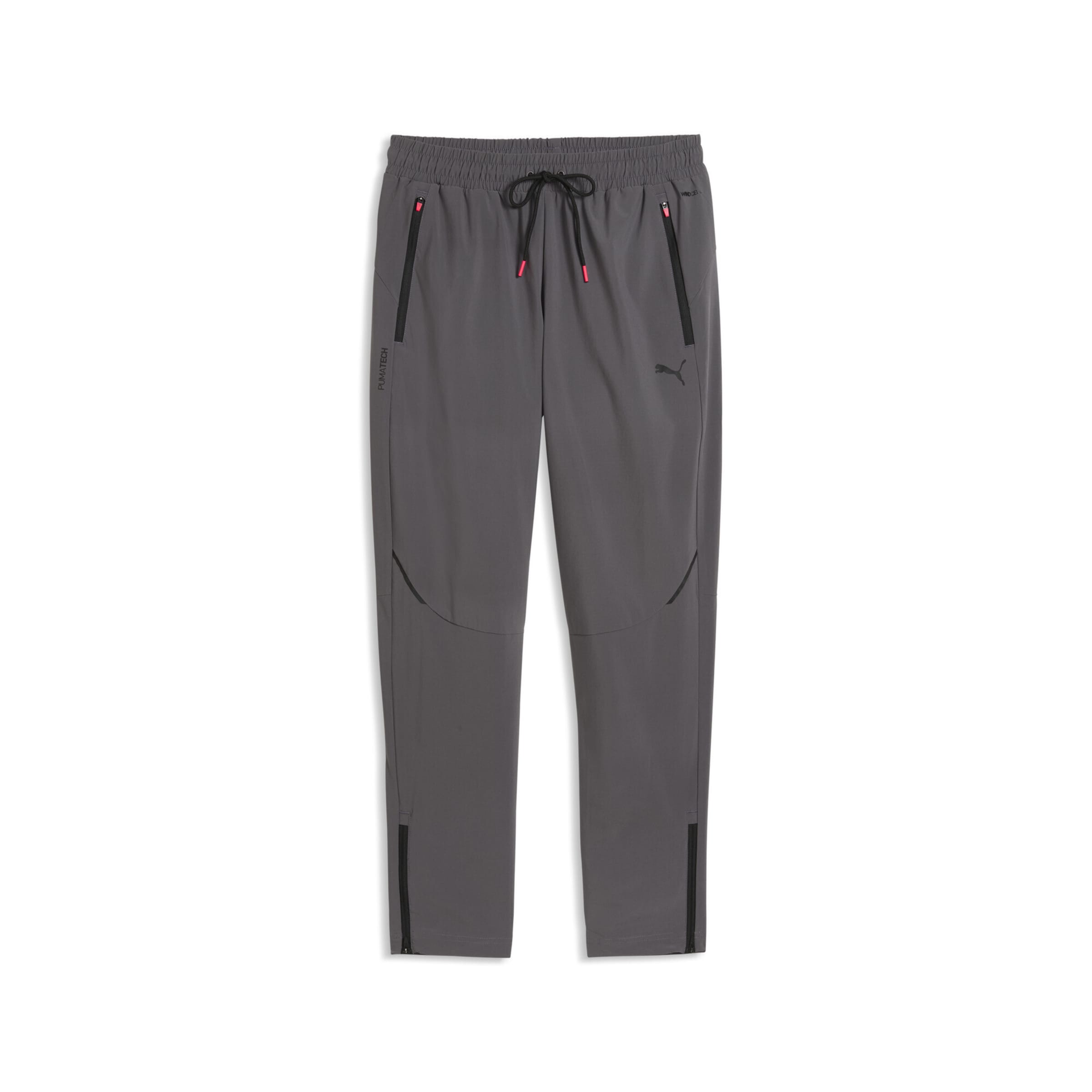 Regular Pantalon de sport PUMA en gris : devant