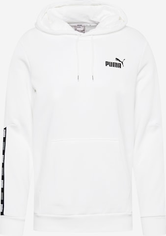 PUMA - Camiseta deportiva 'POWER' en blanco: frente