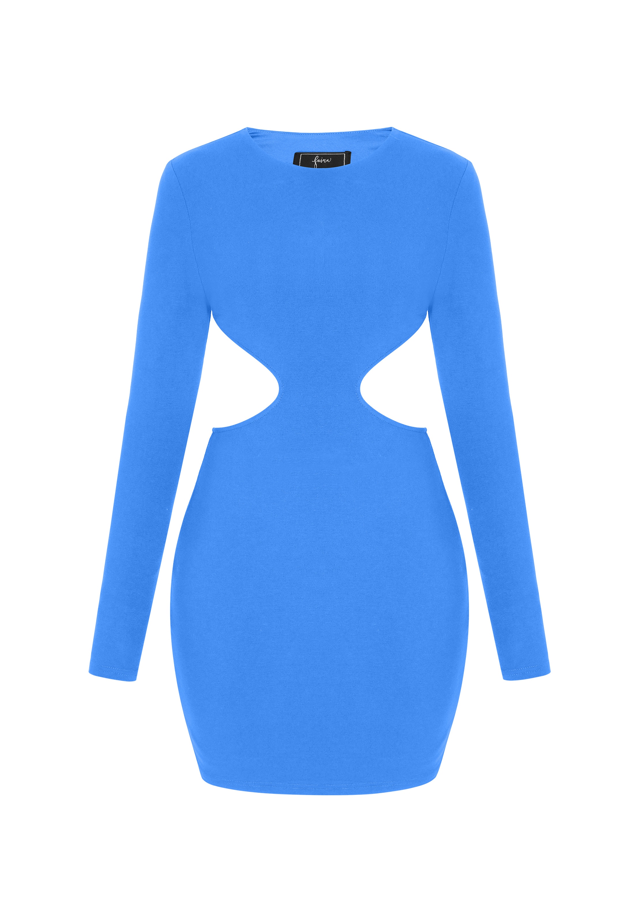 faina - Vestido 'Festive' en azul: frente