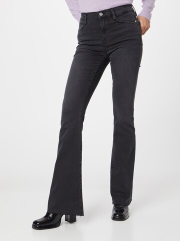 FRAME Flared Jeans in Black: front