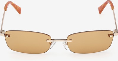 GUESS Sonnenbrille in One Size in braun / gold, Produktansicht
