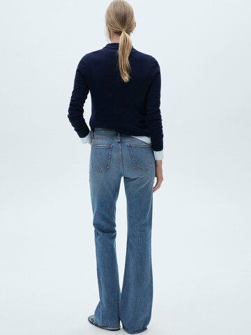 MANGO Regular Jeans 'FIONA' in Blau