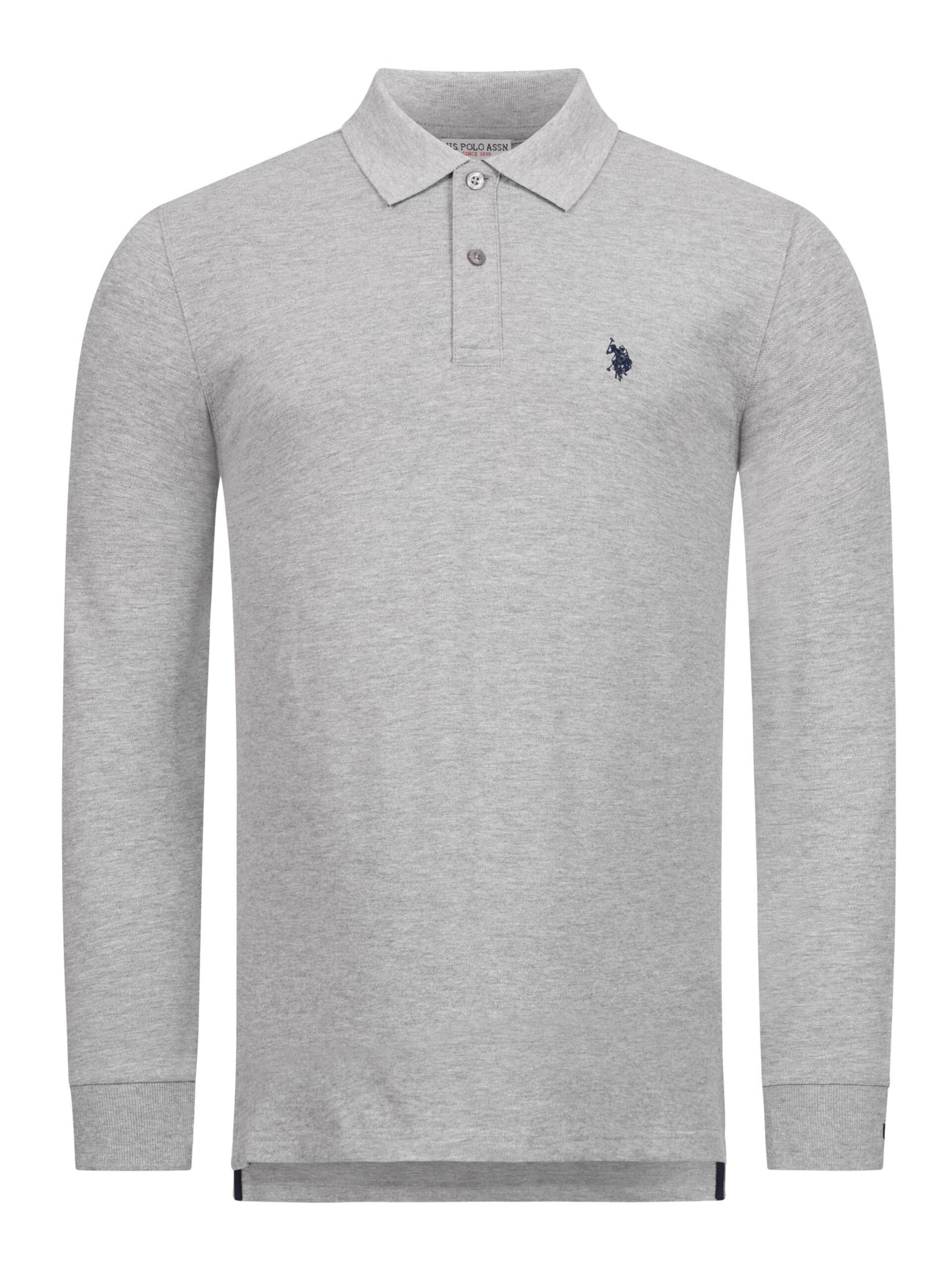 U.S. POLO ASSN. Shirt in Grey: front