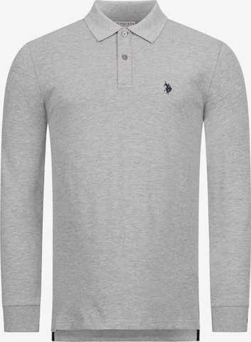 U.S. POLO ASSN. Shirt in Grey: front