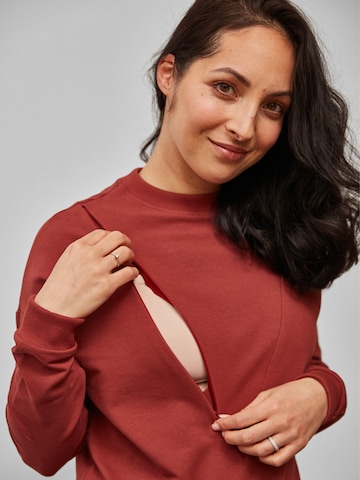 dayê rose Sweatshirt 'Azalea'‌‌‌ in Rot