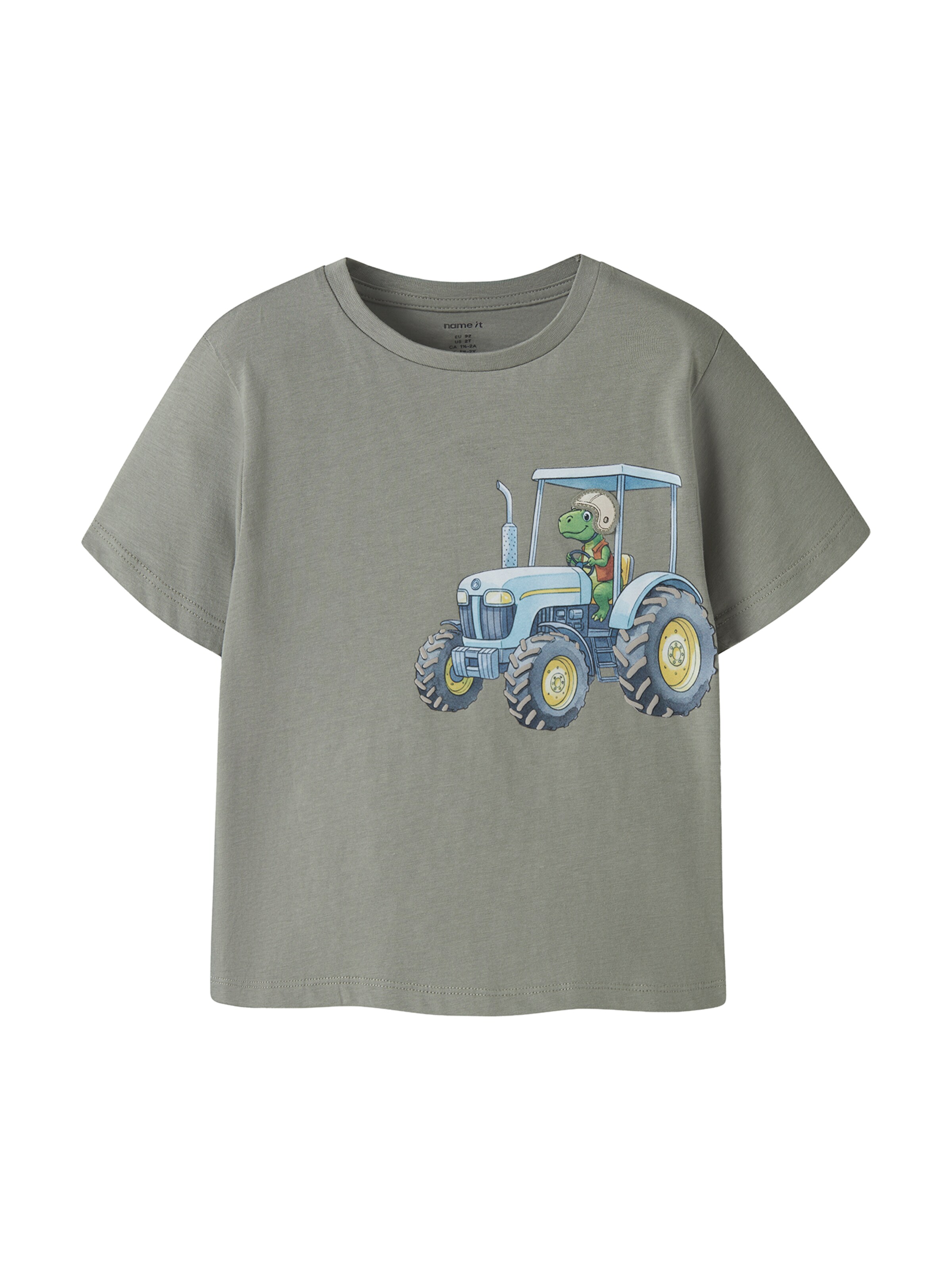 NAME IT Shirt 'NMMKALLE' in Green: front