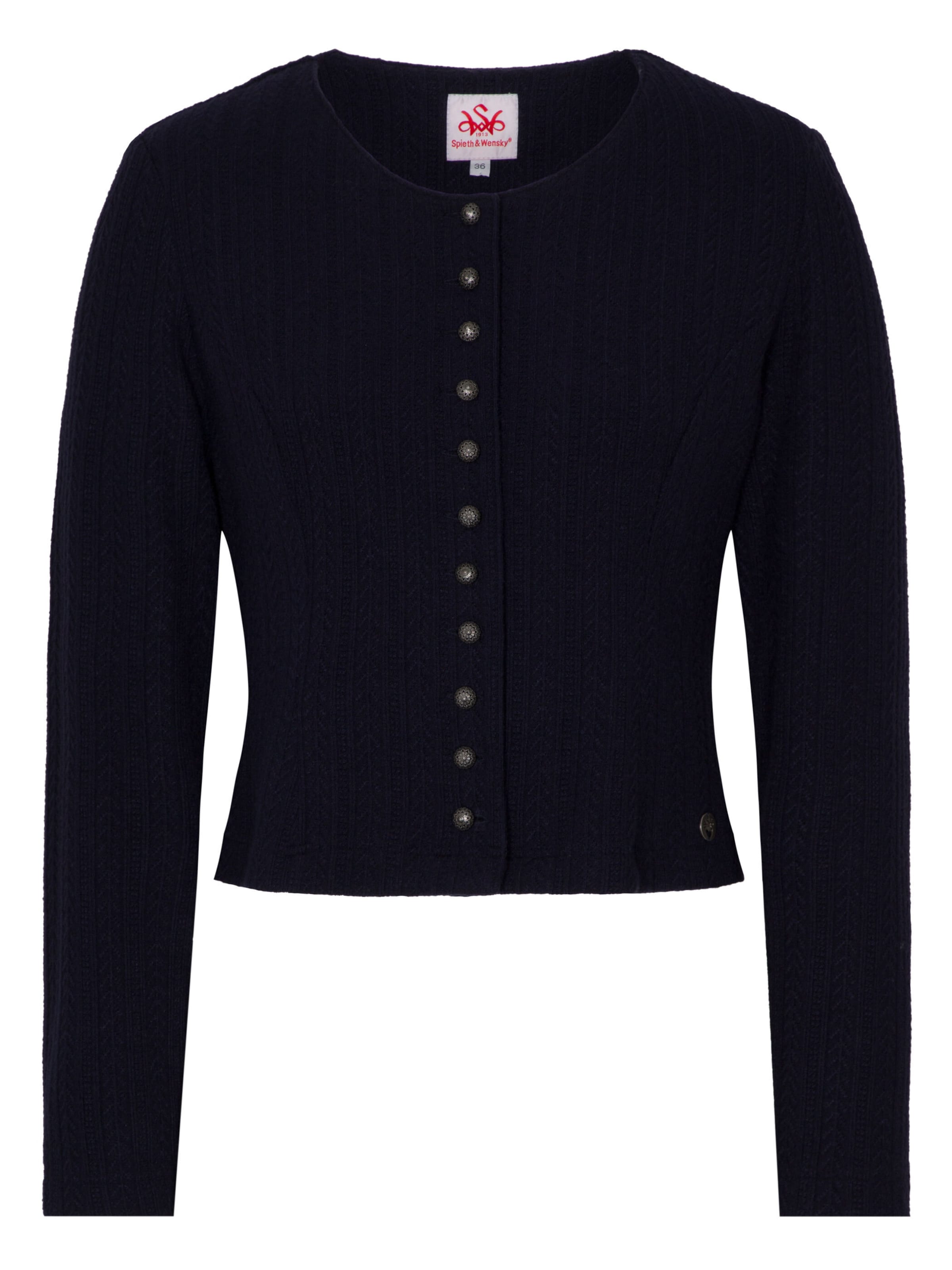 Cardigan bavarois 'Dietzing' SPIETH & WENSKY en bleu : devant