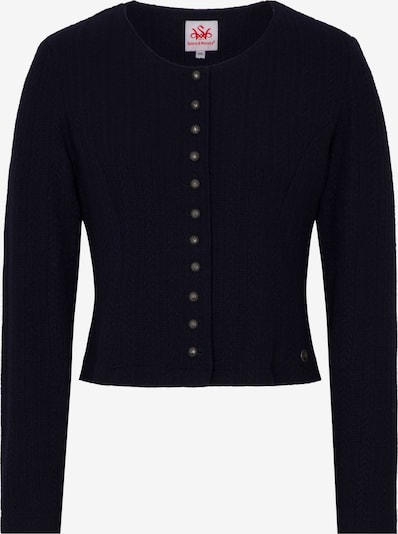 SPIETH & WENSKY Knitted costume cardigan 'Dietzing' in 32 in Dark blue, Item view