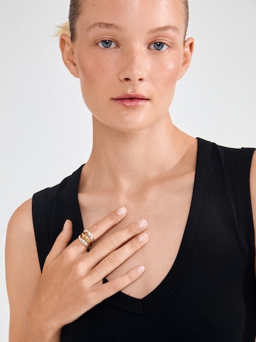 Anello ' Nova ' di Pilgrim in argento: frontale