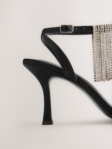 Next Strap sandal 'Forever Comfort®' in Black