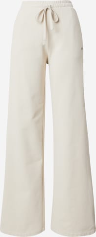 REPLAY Wide Leg Housut värissä beige: etupuoli