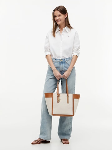 TOMMY HILFIGER Shopper in Beige