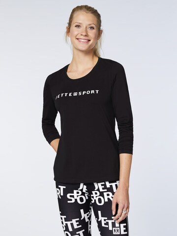 Jette Sport Shirt in Schwarz: predná strana