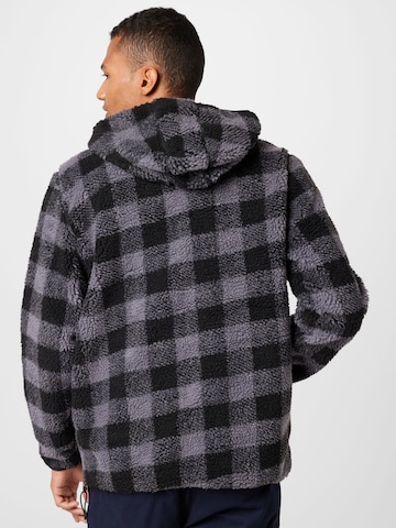 Brandit Fleece Jacket 'Teddyfleece Worker' in Grey