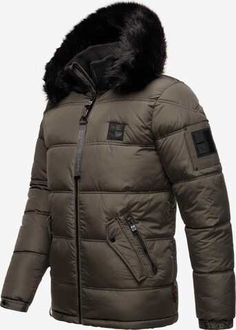 STONE HARBOUR Winterjacke 'Zarlaan' in Grau