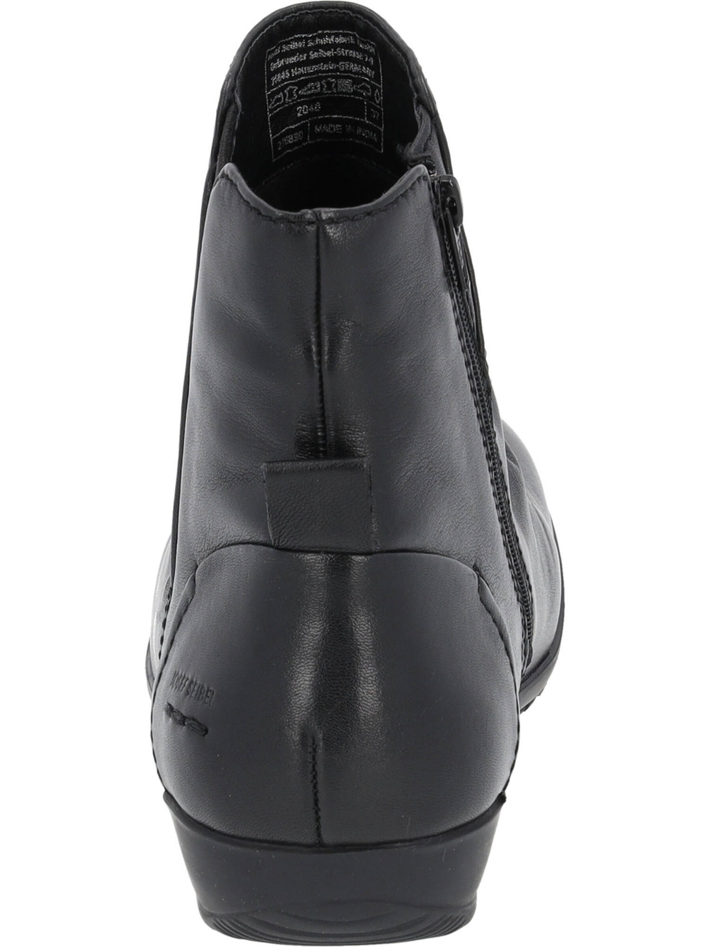 JOSEF SEIBEL Enkellaarsjes 'Naly' in Zwart