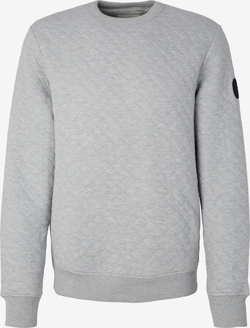 TOM TAILOR - Sweatshirt em cinzento: frente