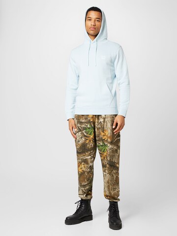 BOSS Sweatshirt 'Wetalk' in Blau