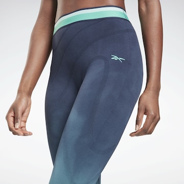 Reebok Skinny Workout Pants in Blue