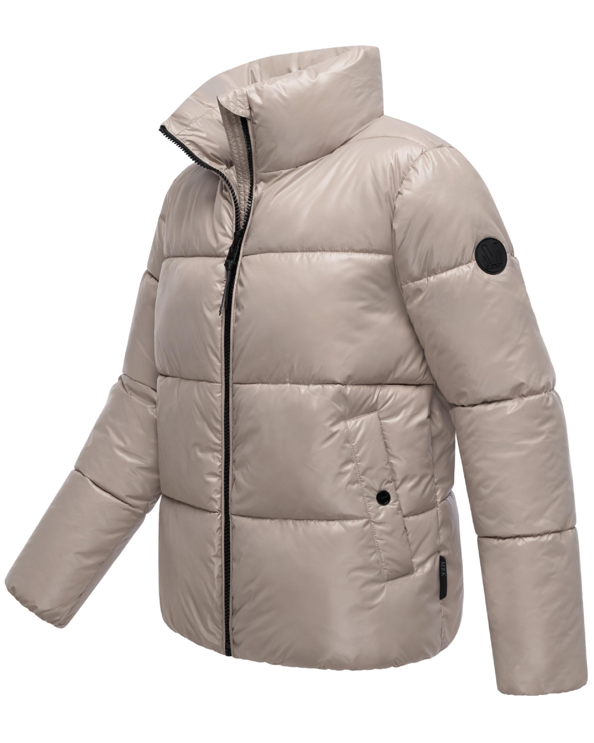 MARIKOO Winter Jacket 'Hazalee 16' in Beige