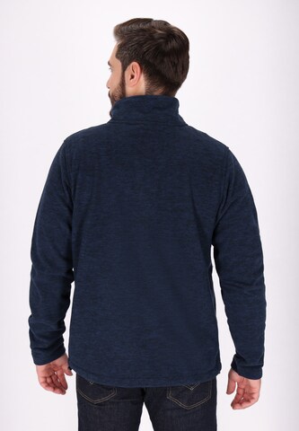 Giacca di pile di DreiMaster Maritim in blu