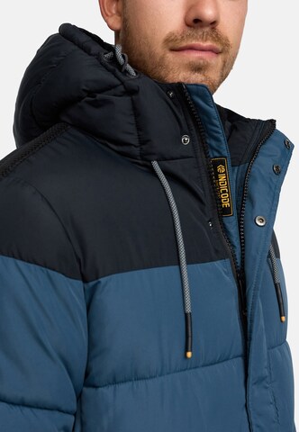 INDICODE JEANS Winter coat 'Kenter' in Blue