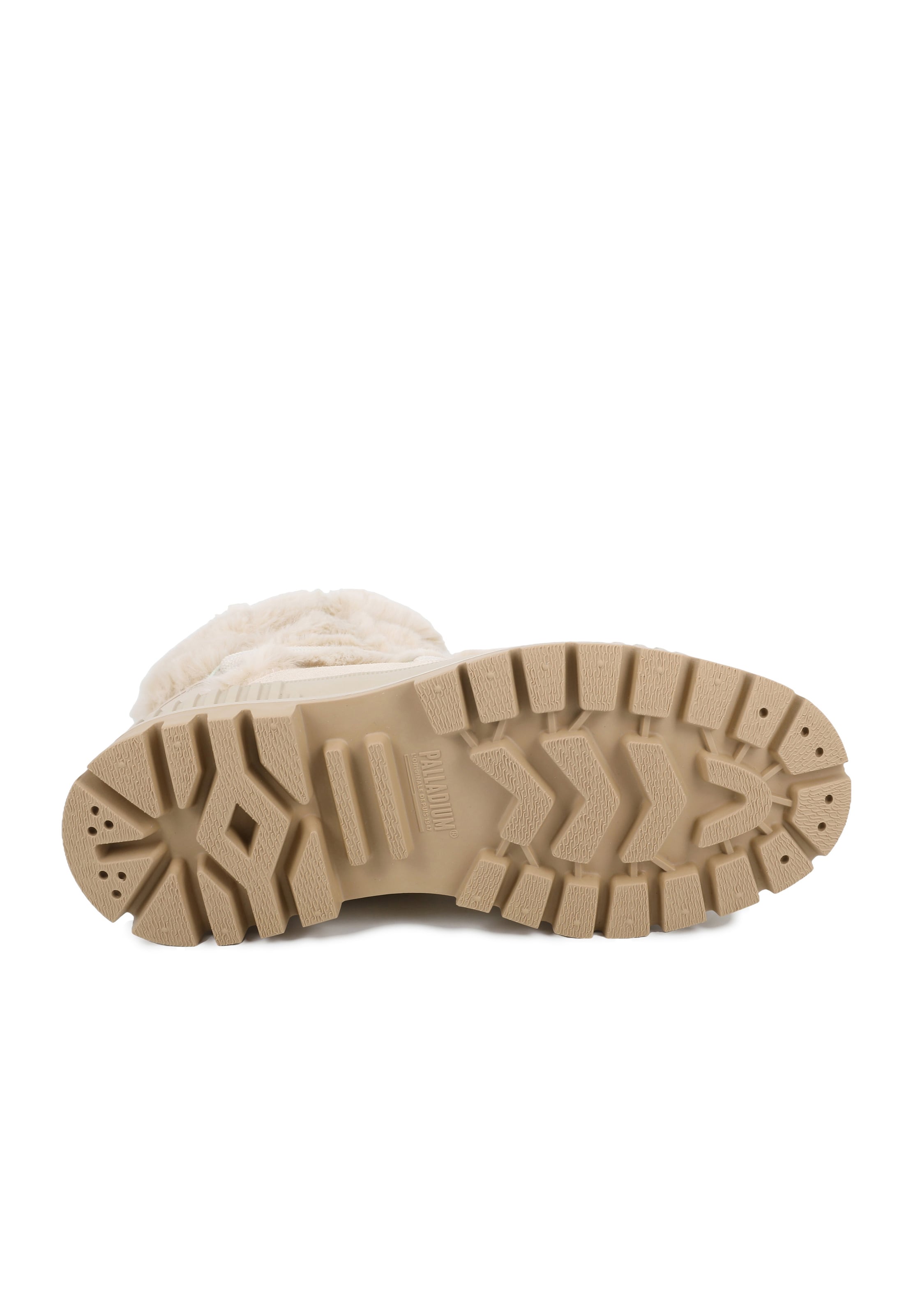 Palladium - Botas de neve em bege