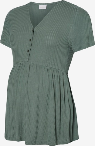 MAMALICIOUS - Blusa en verde: frente