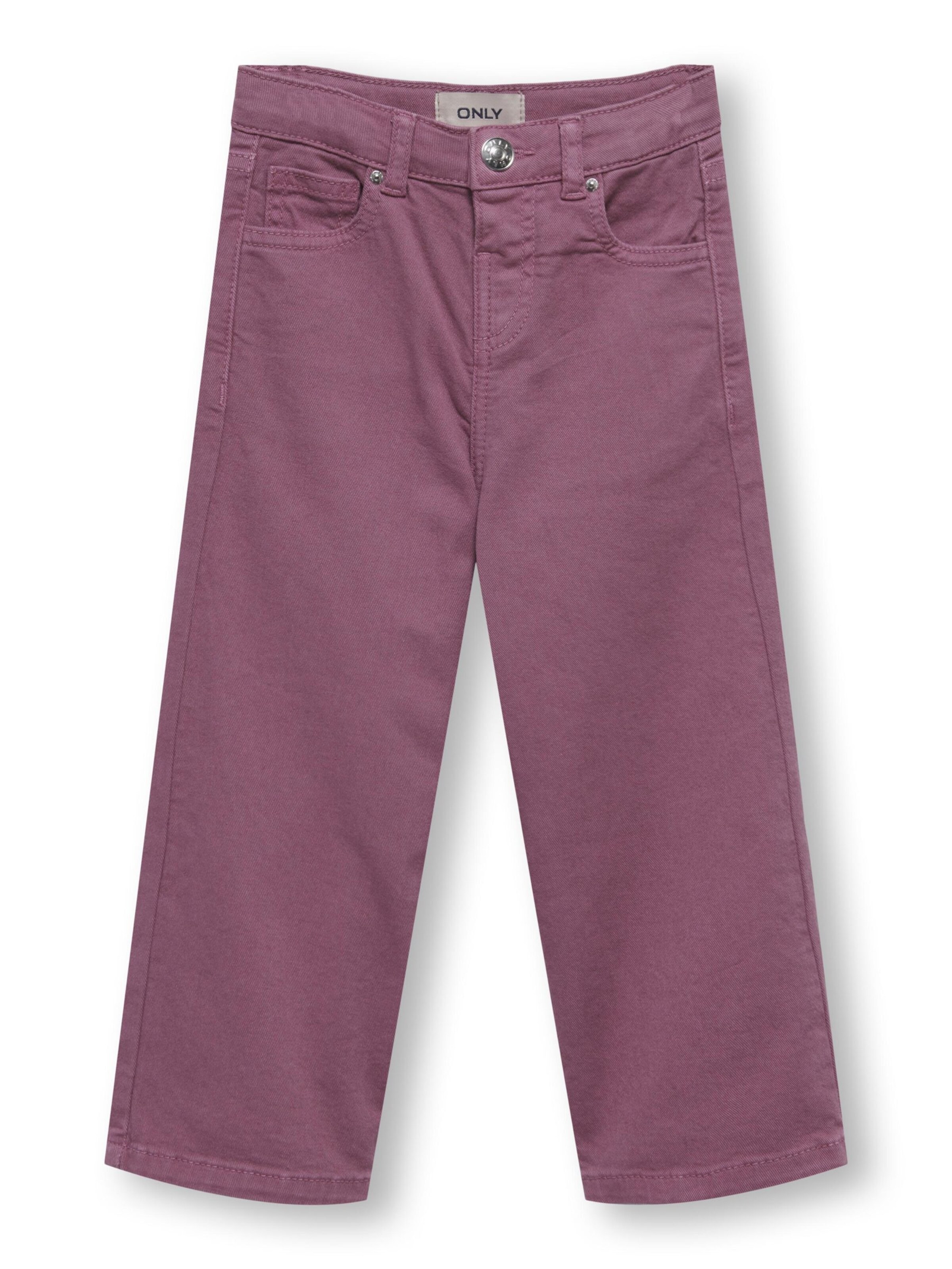 ONLY GIRLS Regular Pants in Purple: front