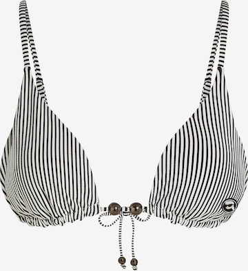 pelēks Karl Lagerfeld Trijstūra formas Bikini augšdaļa: no priekšpuses