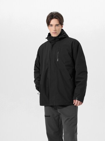 YOUTHUP Funktionsjacke 'Verbindung'‌‌‌ in Schwarz