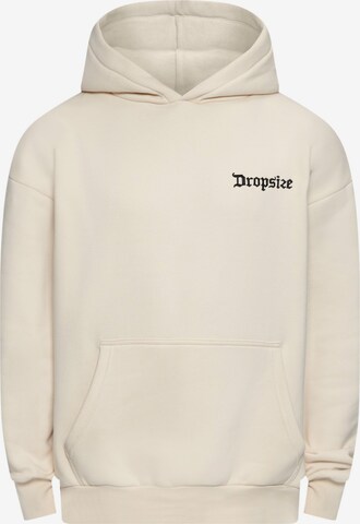 Dropsize - Sweatshirt 'Dropsize' em branco: frente