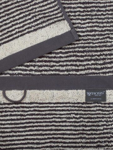 ROSS Towel 'Stripes' in Grey