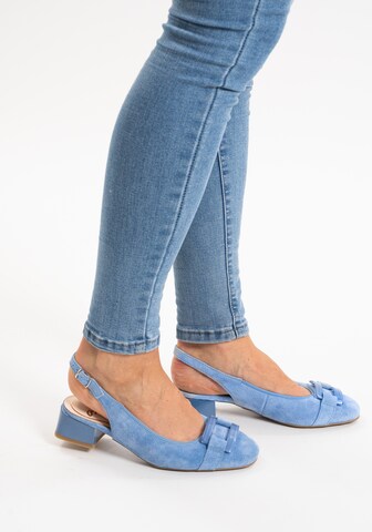 ARA Slingpumps in Blau