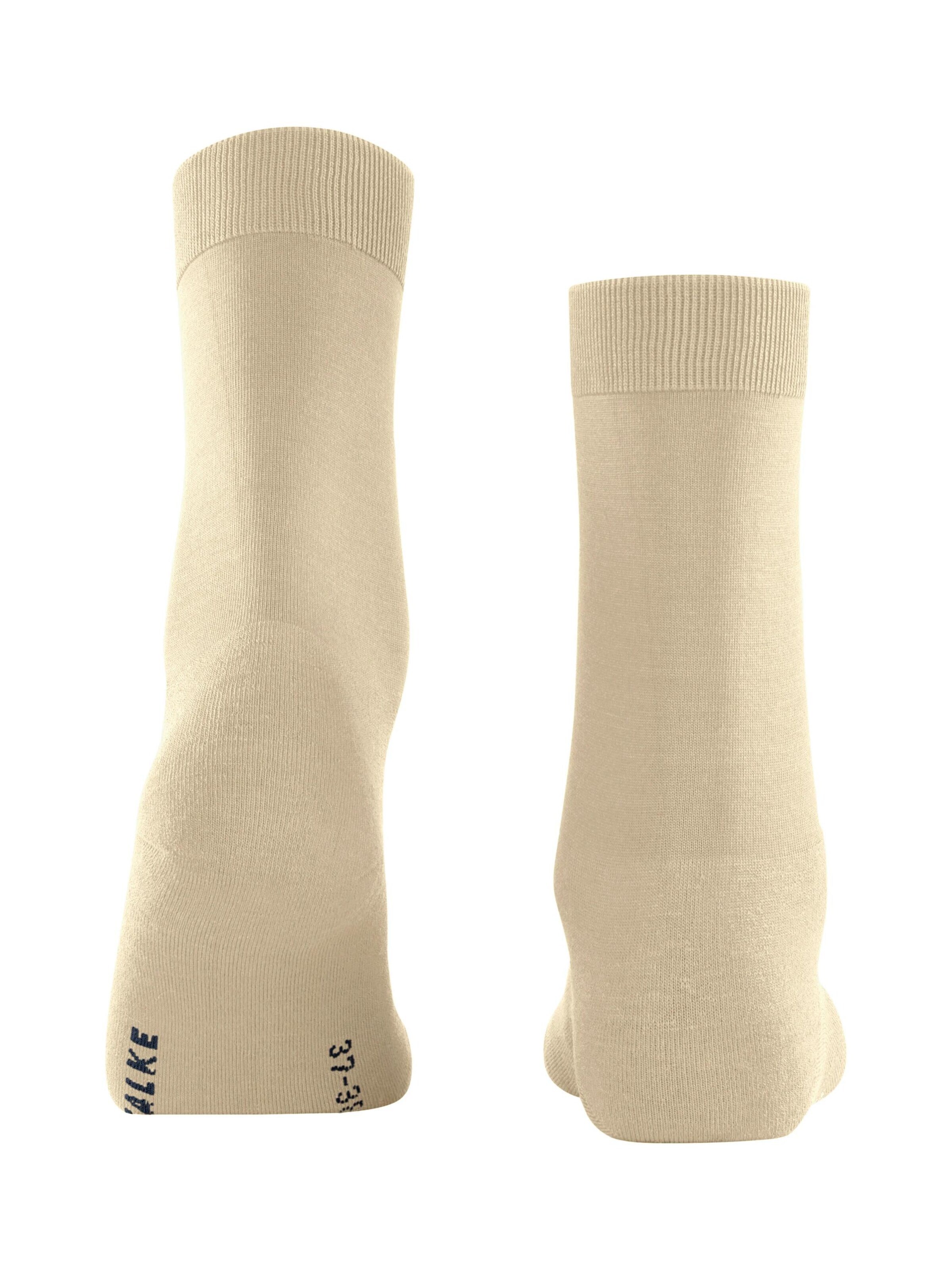 FALKE Socks 'ClimaWool' in Beige