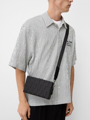 Sac à bandoulière Bershka en noir