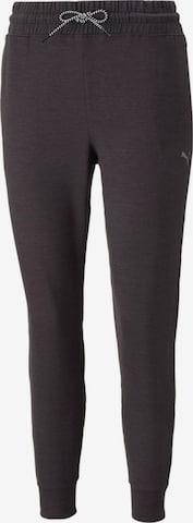 PUMA - regular Pantalón en negro: frente