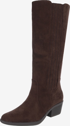 Ital-Design Stiefel in Braun: Vorderseite