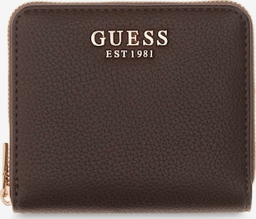 GUESS Wallet in Brown: front