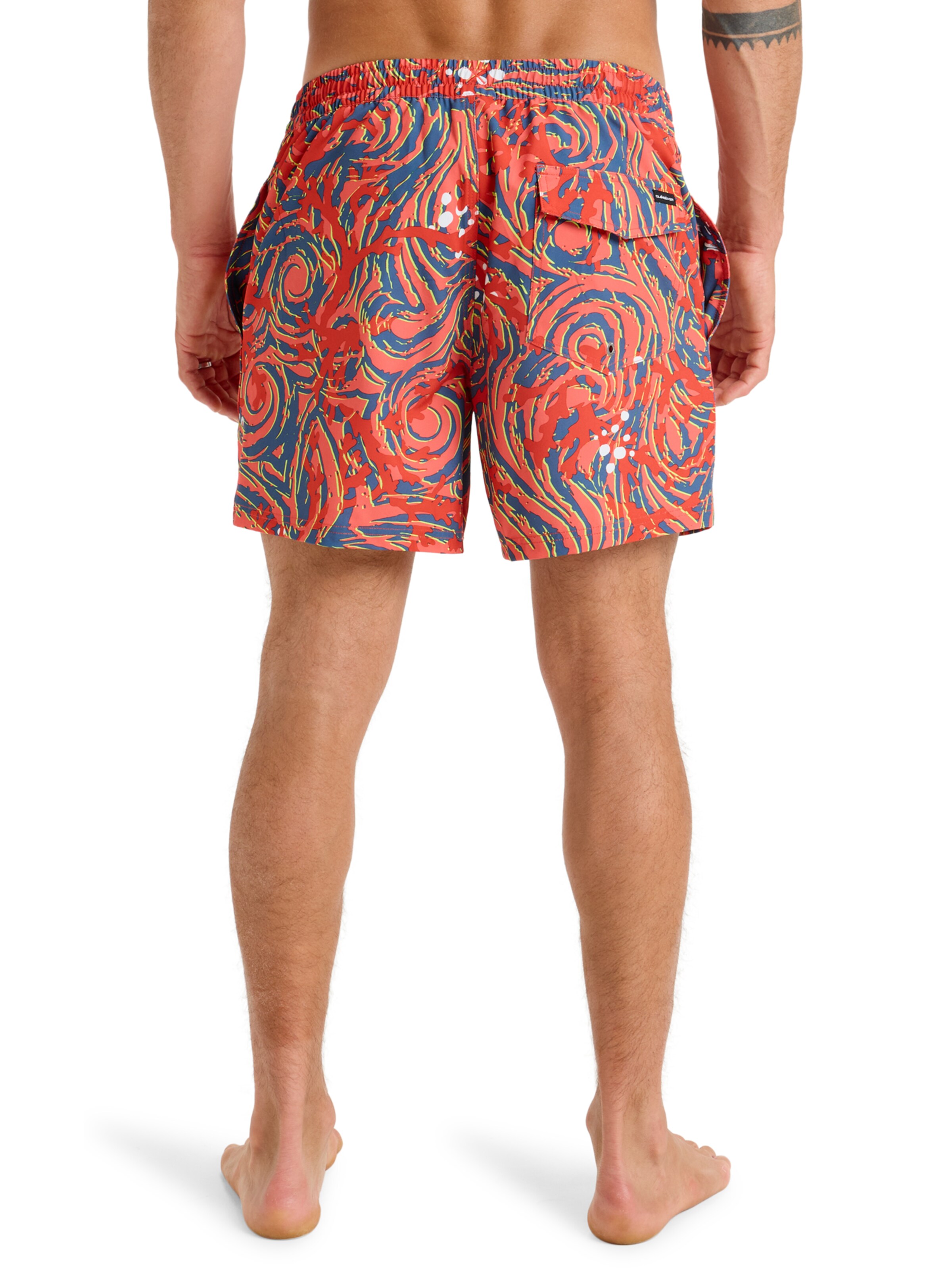 Shorts de bain 'Surfsilk Straight 16' QUIKSILVER en mélange de couleurs