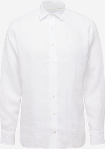 BOGNER Regular fit Button Up Shirt 'Timi' in White: front