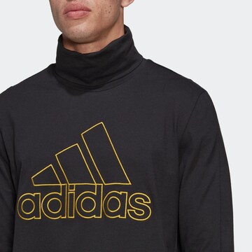 ADIDAS SPORTSWEAR Функционална тениска 'Future Icons Embroidered Badge Of Sport' в черно