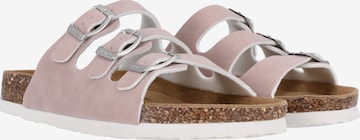 Cruz Mules 'SANTA' in Pink