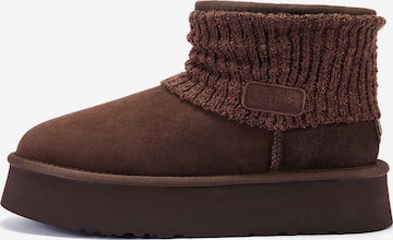 Bottines 'FAME ULTRA' Australia Luxe Collective en marron : devant