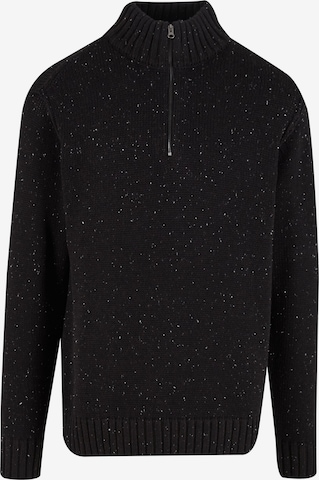 INDICODE JEANS Sweater 'INOscarlo' in Black: front