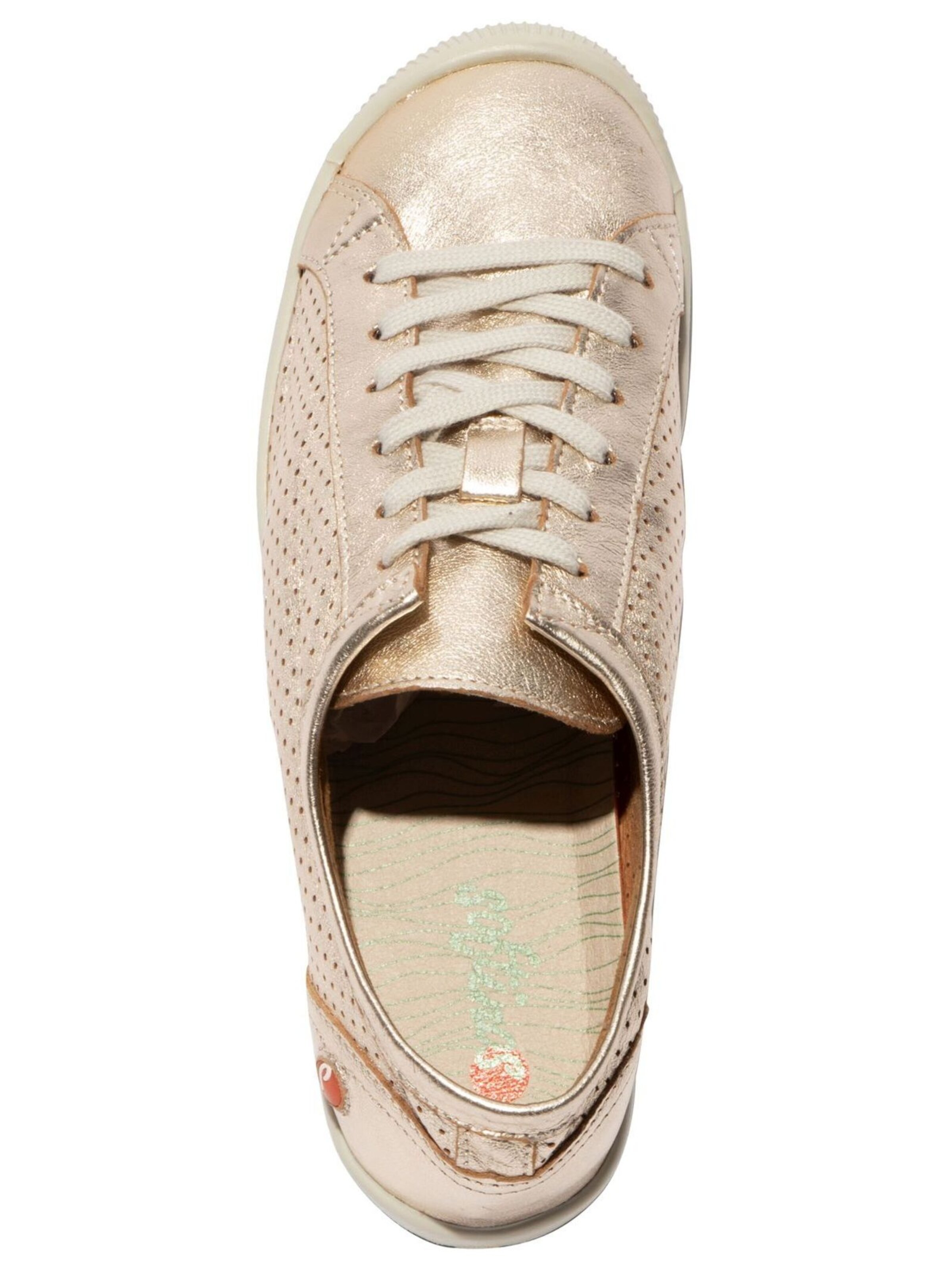 Baskets basses Softinos en or