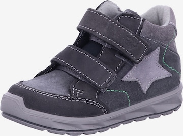 Pepino Klettschuhe 'KIMI' in Grau: Vorderseite