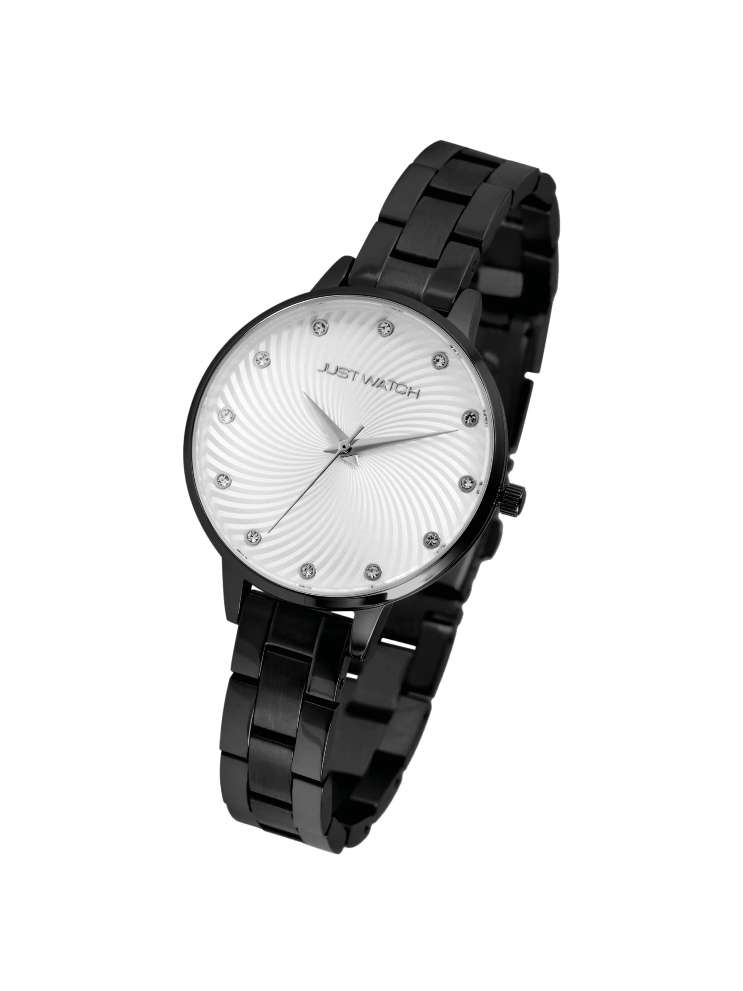Just Watch Analog Watch 'Nala, 3 ATM' in White: front