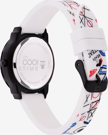 Montre Cool Time en blanc