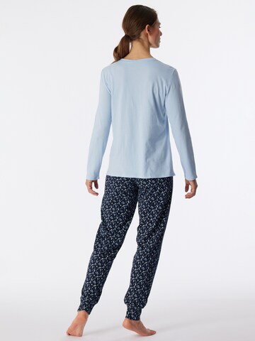 uncover by SCHIESSER Pyjama 'Uncover' in Blauw